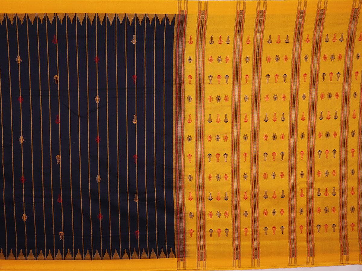 Handloom Sambalpuri Cotton Ikkat Saree Handloom Saree_Cotton Priyadarshini Handloom 