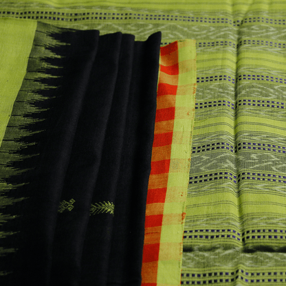 Handloom Sambalpuri Cotton Ikkat Saree Handloom Saree_Cotton Priyadarshini Handloom 