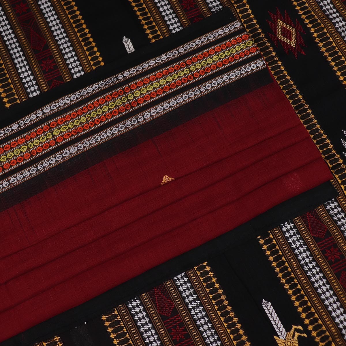 Handloom Sambalpuri Cotton Ikkat Saree Handloom Saree_Cotton Priyadarshini Handloom 