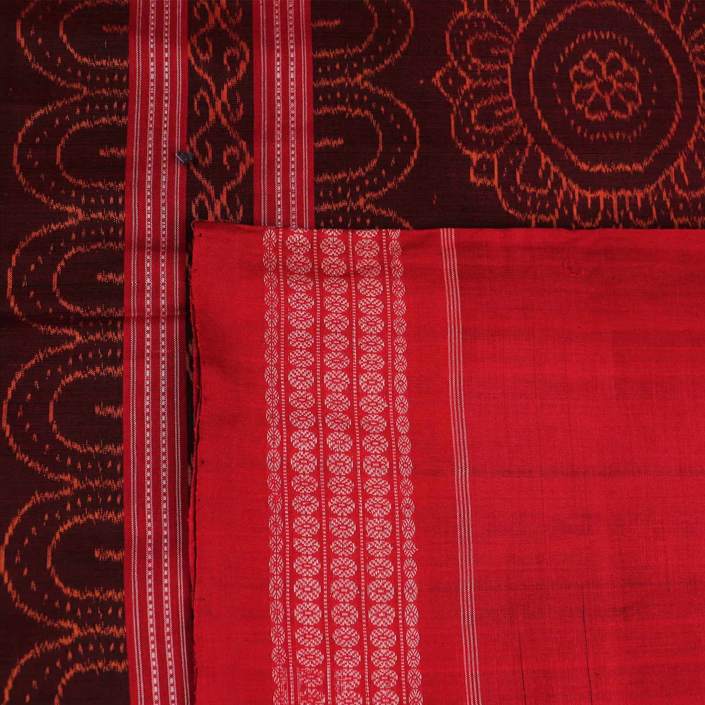 Handloom Sambalpuri Cotton Ikkat Saree Handloom Saree_Cotton Priyadarshini Handloom 