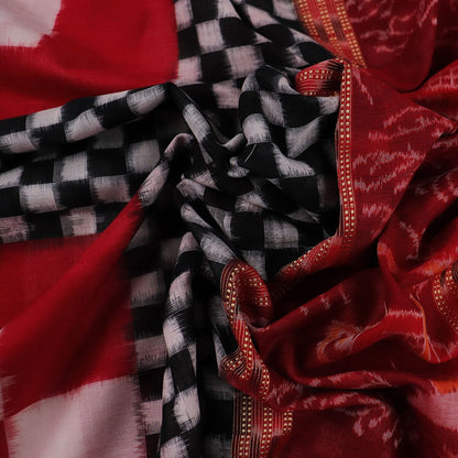Handloom Sambalpuri Cotton Ikkat Saree Handloom Saree_Cotton Priyadarshini Handloom 