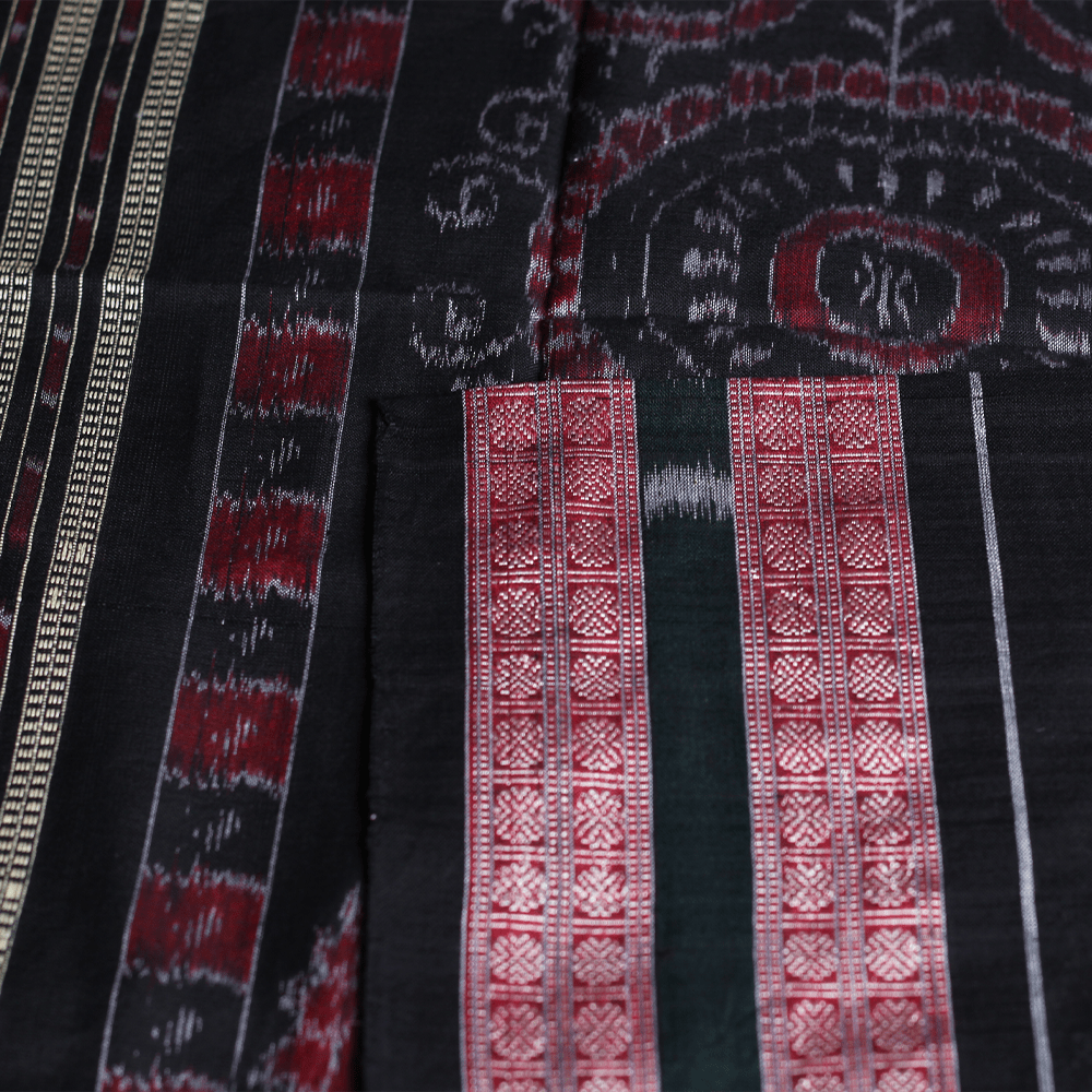 Handloom Sambalpuri Cotton Ikkat Saree Handloom Saree_Cotton Priyadarshini Handloom 
