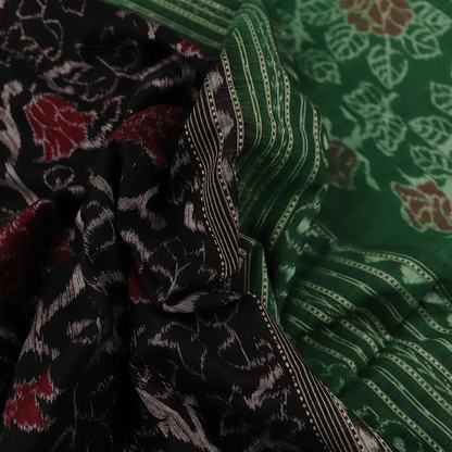 Handloom Sambalpuri Cotton Ikkat Saree Handloom Saree_Cotton Priyadarshini Handloom 