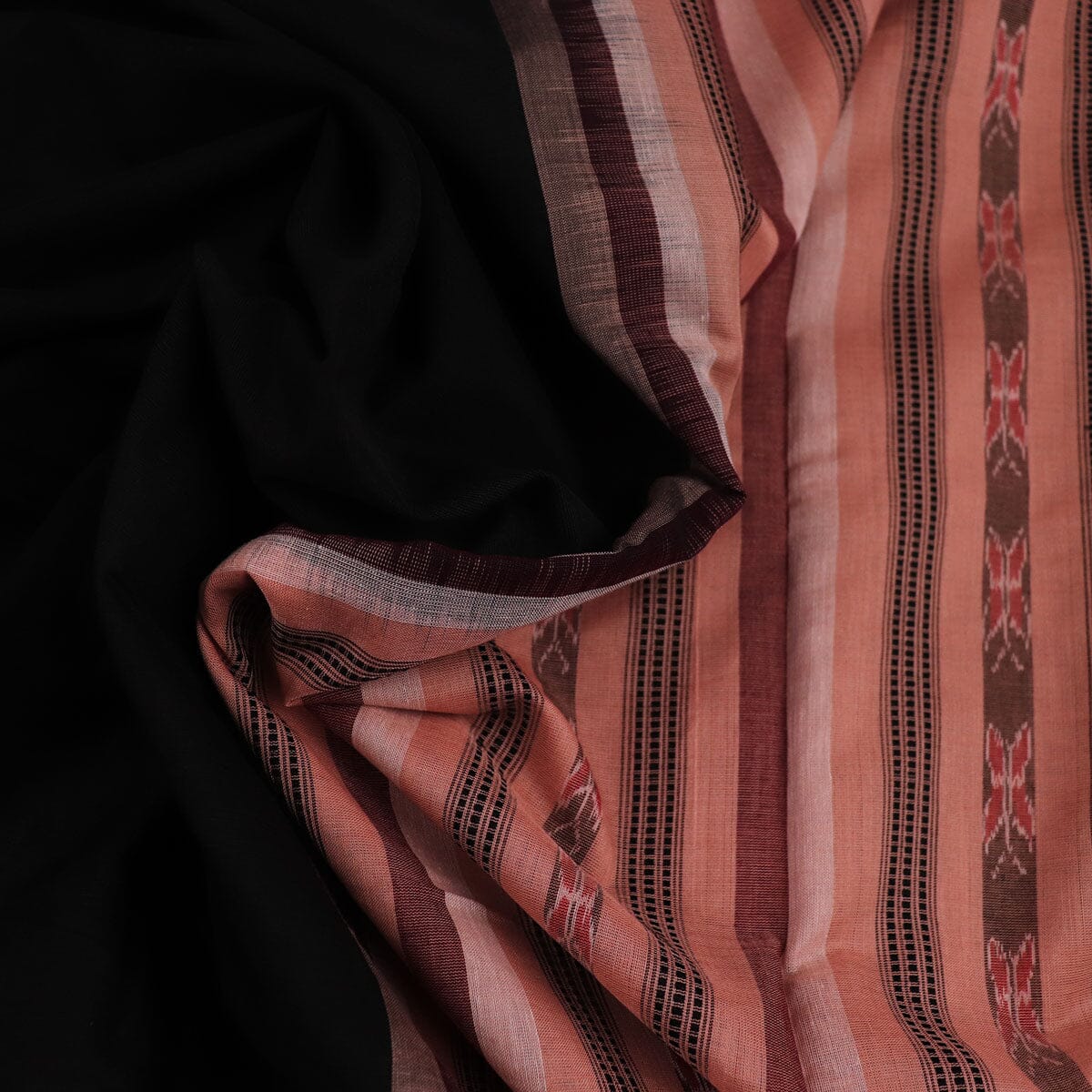 Handloom Sambalpuri Cotton Ikkat Saree Handloom Saree_Cotton Priyadarshini Handloom 
