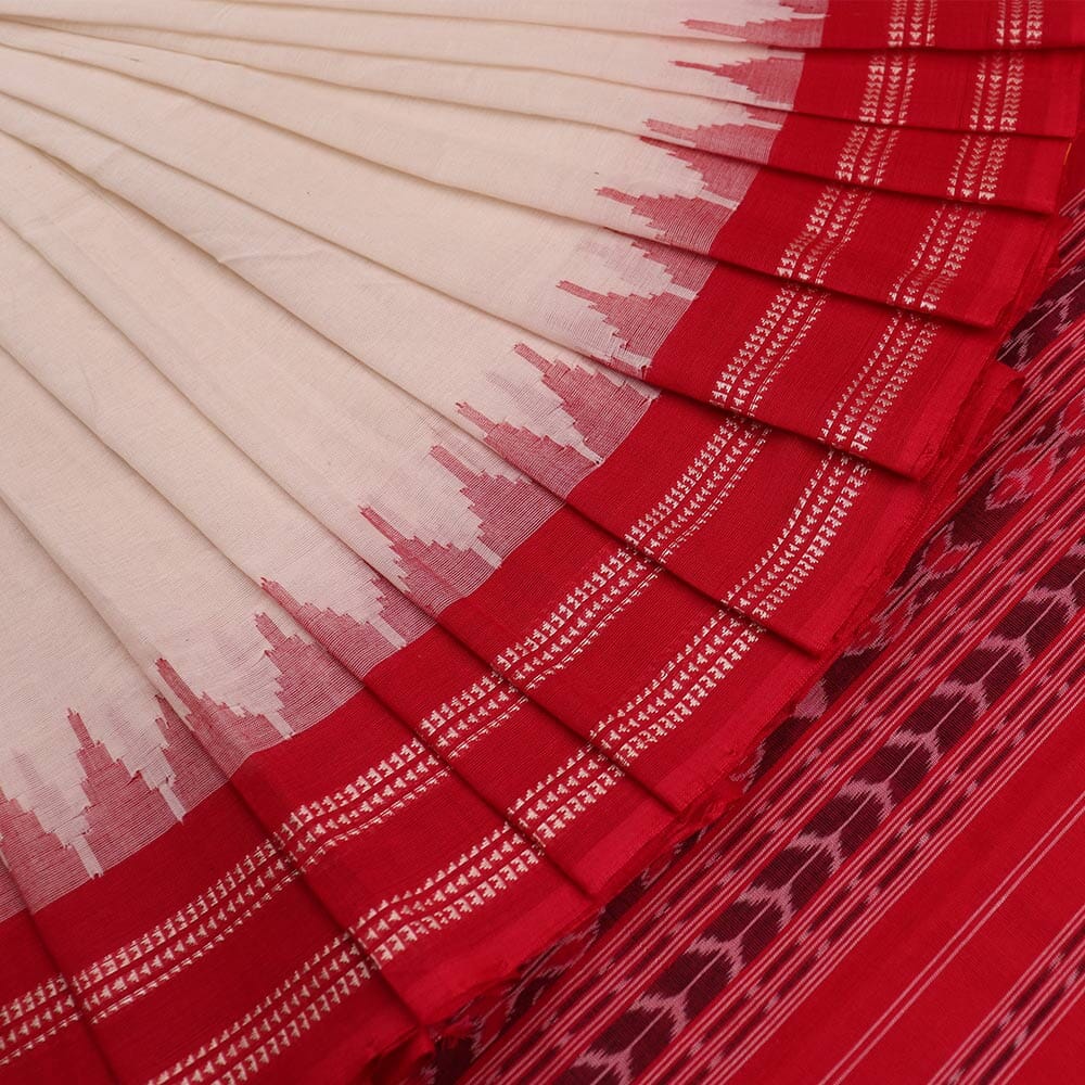 Handloom Sambalpuri Cotton Ikkat Saree Handloom Saree_Cotton Priyadarshini Handloom 