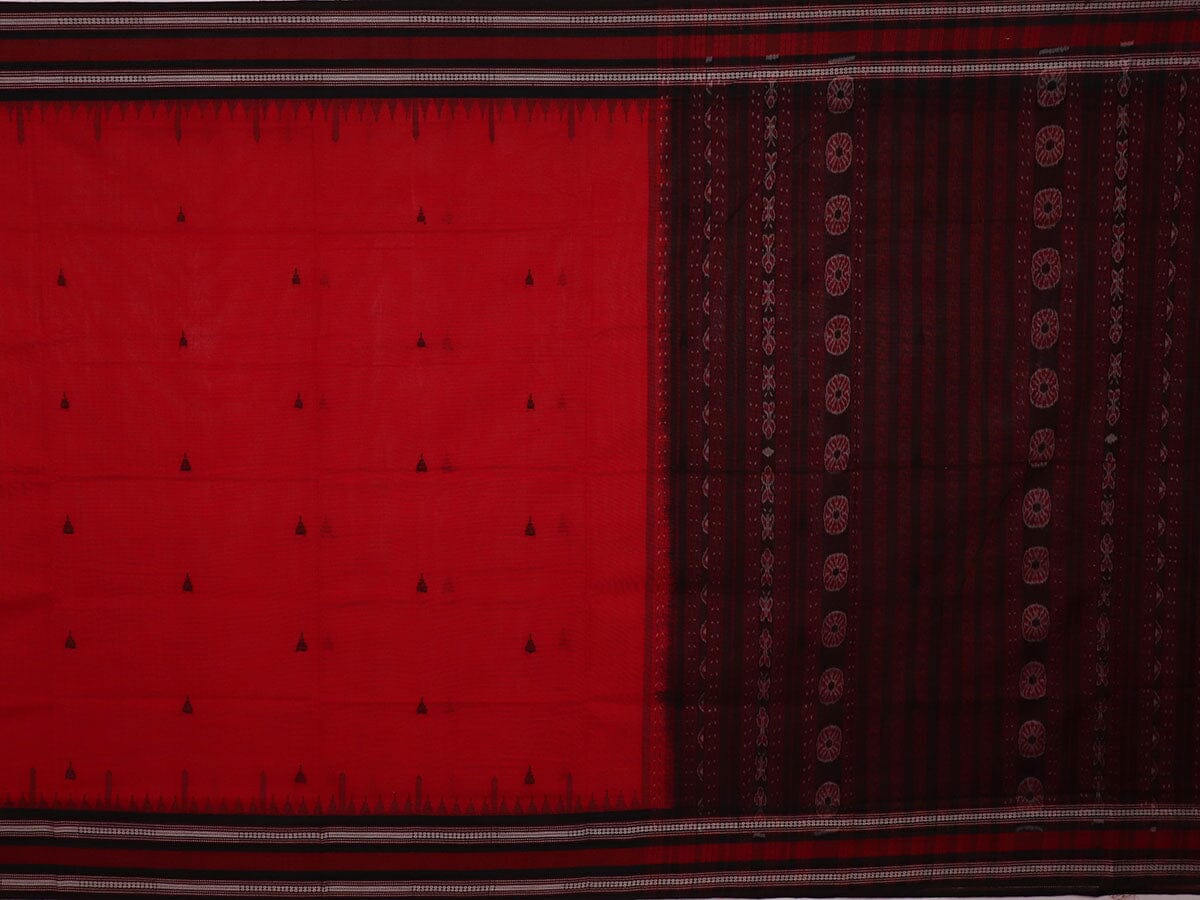 Handloom Sambalpuri Cotton Ikkat Saree Handloom Saree_Cotton Priyadarshini Handloom 