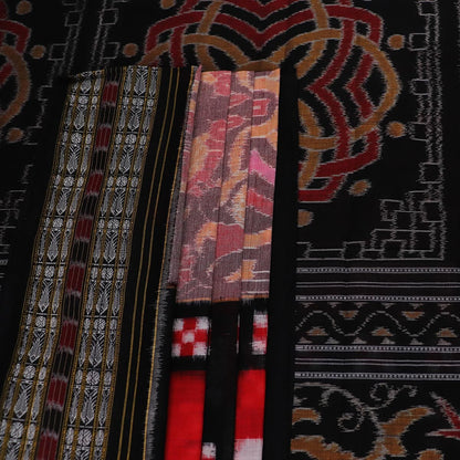 Handloom Sambalpuri Cotton Ikkat Saree Handloom Saree_Cotton Priyadarshini Handloom 