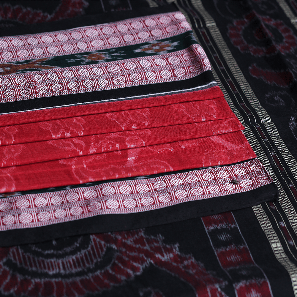 Handloom Sambalpuri Cotton Ikkat Saree Handloom Saree_Cotton Priyadarshini Handloom 