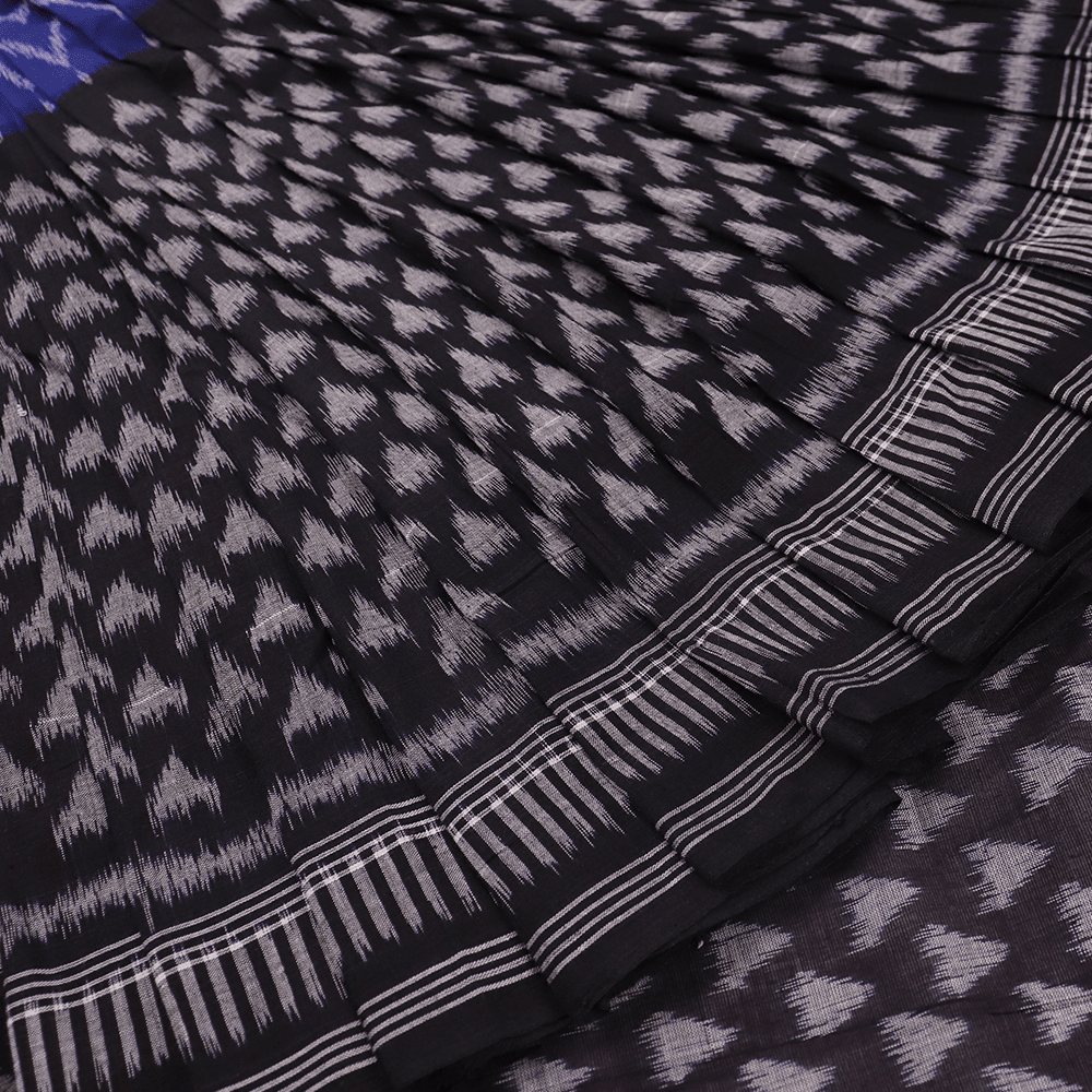 Handloom Sambalpuri Cotton Ikkat Saree Handloom Saree_Cotton Priyadarshini Handloom 