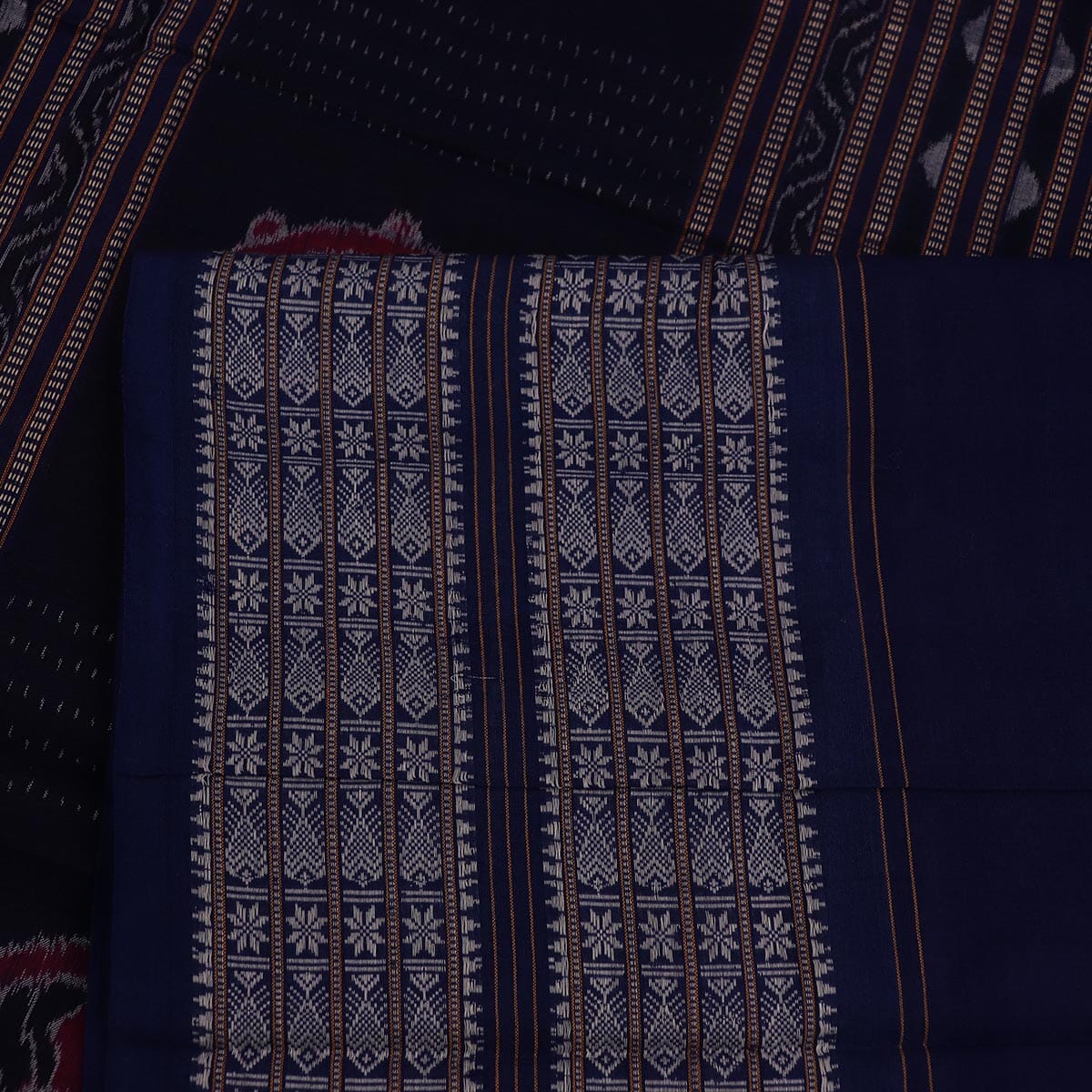 Handloom Sambalpuri Cotton Ikkat Saree Handloom Saree_Cotton Priyadarshini Handloom 