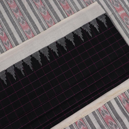 Handloom Sambalpuri Cotton Ikkat Saree Handloom Saree_Cotton Priyadarshini Handloom 