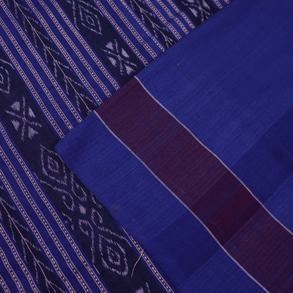 Handloom Sambalpuri Cotton Ikkat Saree Handloom Saree_Cotton Priyadarshini Handloom 