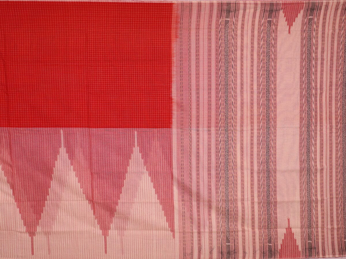 Handloom Sambalpuri Cotton Ikkat Saree Handloom Saree_Cotton Priyadarshini Handloom 