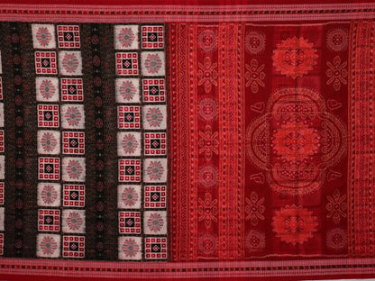 Handloom Sambalpuri Cotton Ikkat Saree Handloom Saree_Cotton Priyadarshini Handloom 