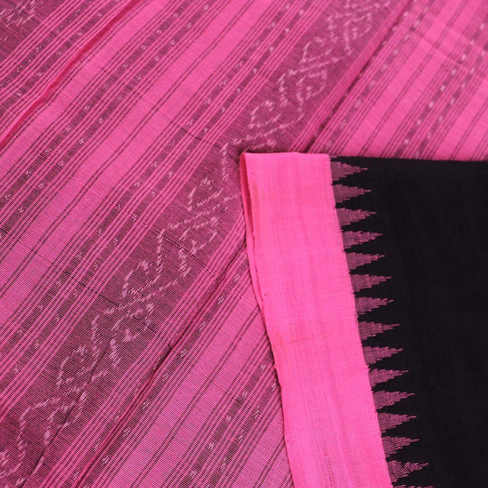 Handloom Sambalpuri Cotton Ikkat Saree Handloom Saree_Cotton Priyadarshini Handloom 
