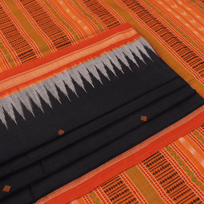 Handloom Sambalpuri Cotton Ikkat Saree Handloom Saree_Cotton Priyadarshini Handloom 