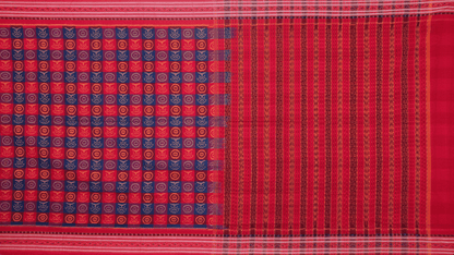 Handloom Sambalpuri Cotton Ikkat Saree Handloom Saree_Cotton Priyadarshini Handloom 