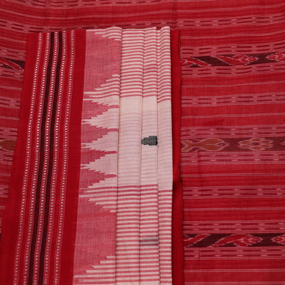 Handloom Sambalpuri Cotton Ikkat Saree Handloom Saree_Cotton Priyadarshini Handloom 