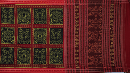 Handloom Sambalpuri Cotton Ikkat Saree Handloom Saree_Cotton Priyadarshini Handloom 