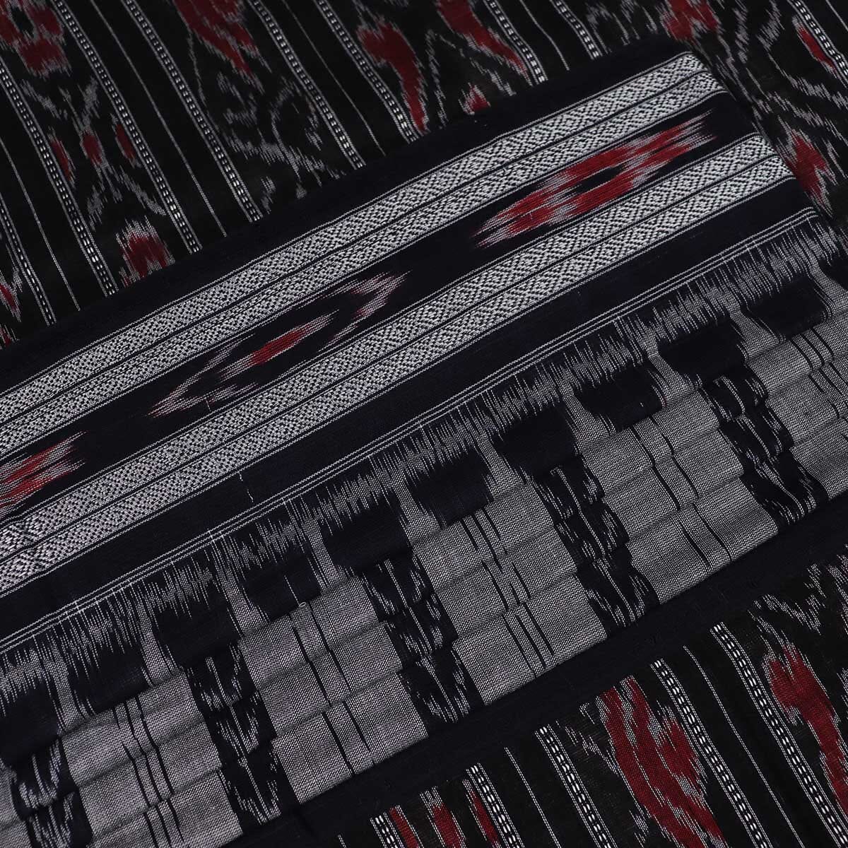 Handloom Sambalpuri Cotton Ikkat Saree Handloom Saree_Cotton Priyadarshini Handloom 