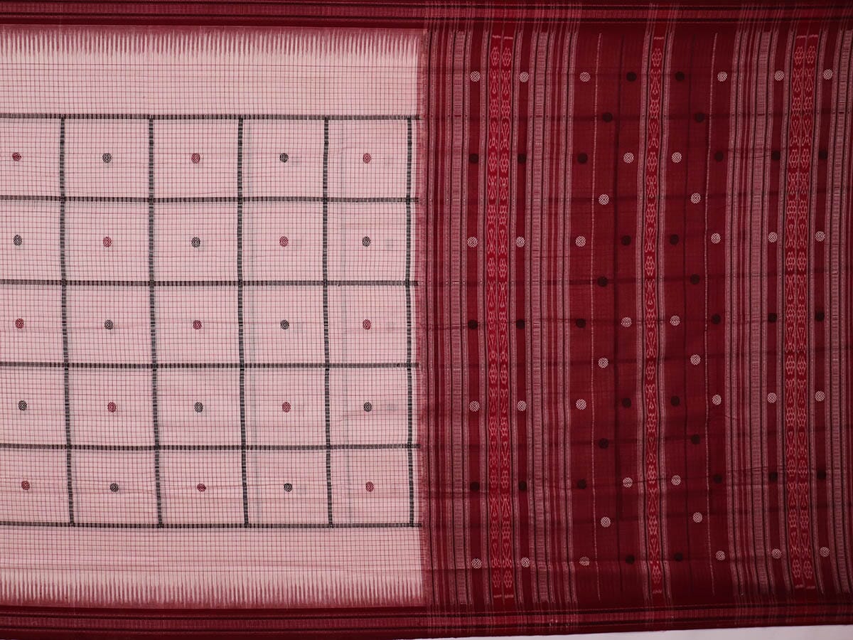 Handloom Sambalpuri Cotton Ikkat Saree Handloom Saree_Cotton Priyadarshini Handloom 