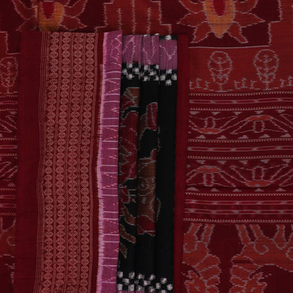 Handloom Sambalpuri Cotton Ikkat Saree Handloom Saree_Cotton Priyadarshini Handloom 
