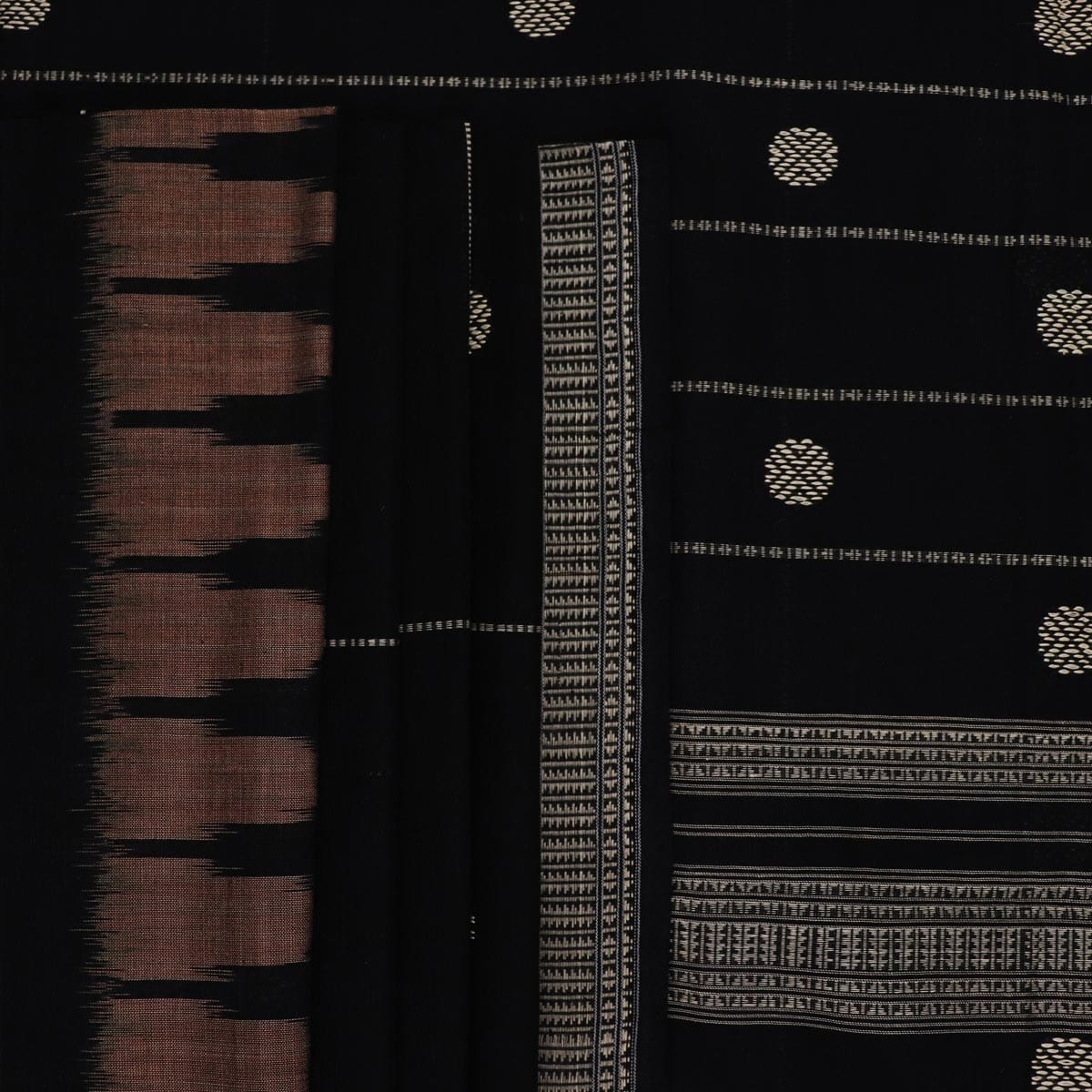 Handloom Sambalpuri Cotton Ikkat Saree Handloom Saree_Cotton Priyadarshini Handloom 