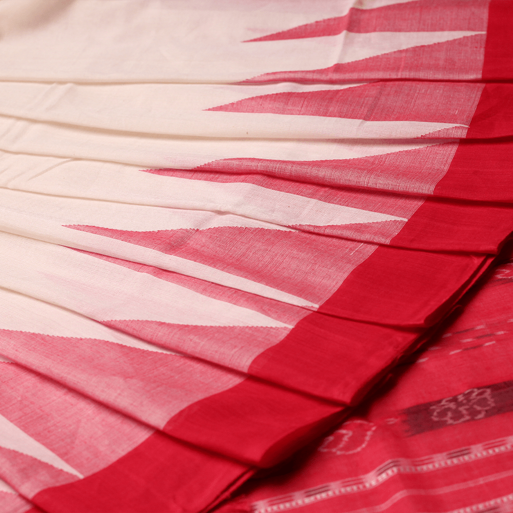 Handloom Sambalpuri Cotton Ikkat Saree Handloom Saree_Cotton Priyadarshini Handloom 