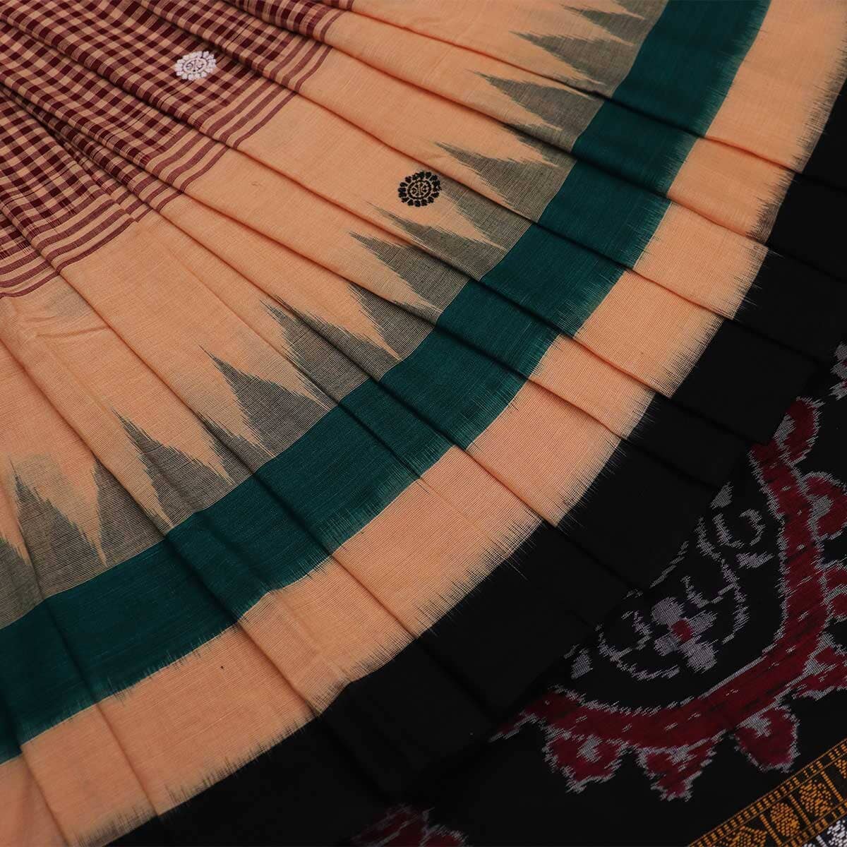 Handloom Sambalpuri Cotton Ikkat Saree Handloom Saree_Cotton Priyadarshini Handloom 