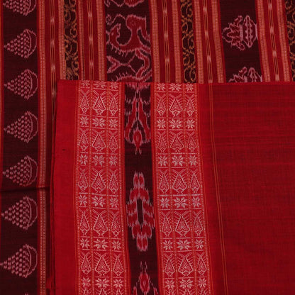 Handloom Sambalpuri Cotton Ikkat Saree Handloom Saree_Cotton Priyadarshini Handloom 
