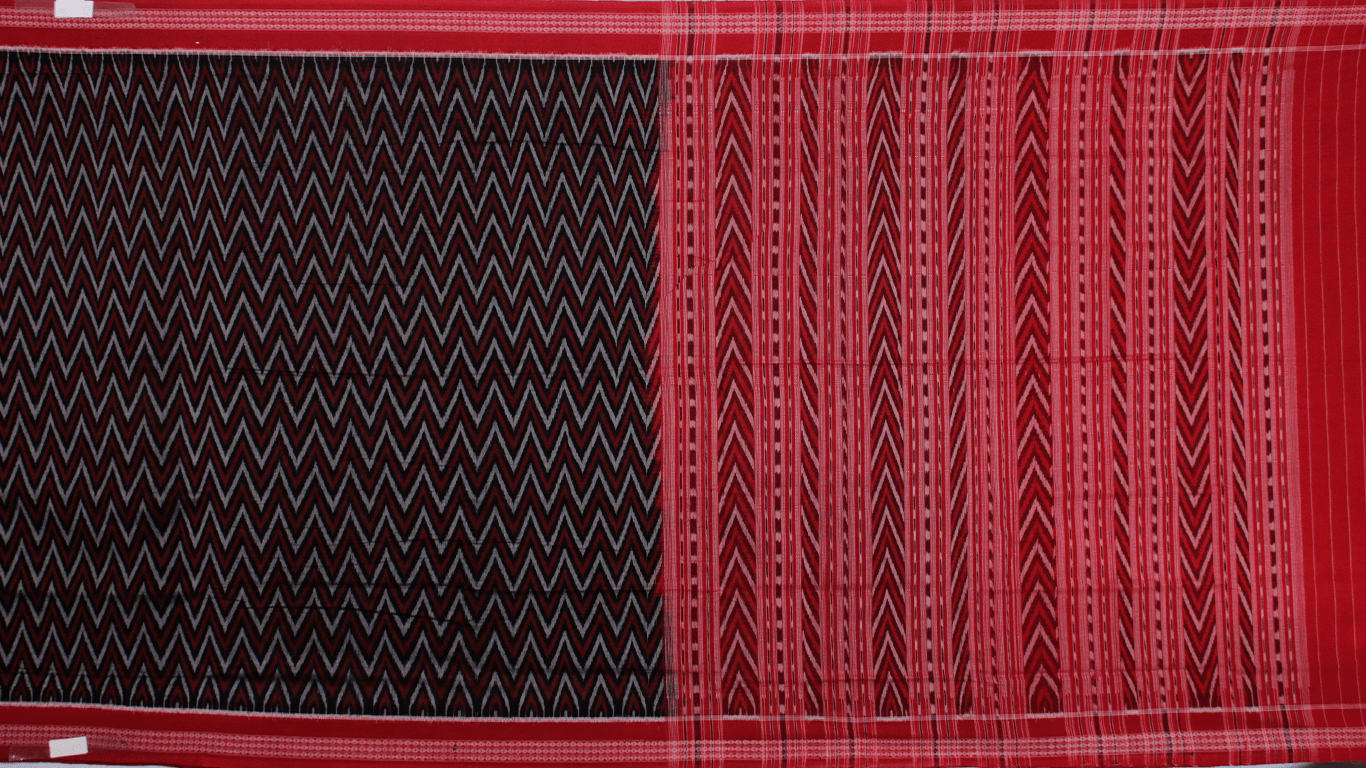 Handloom Sambalpuri Cotton Ikkat Saree Handloom Saree_Cotton Priyadarshini Handloom 
