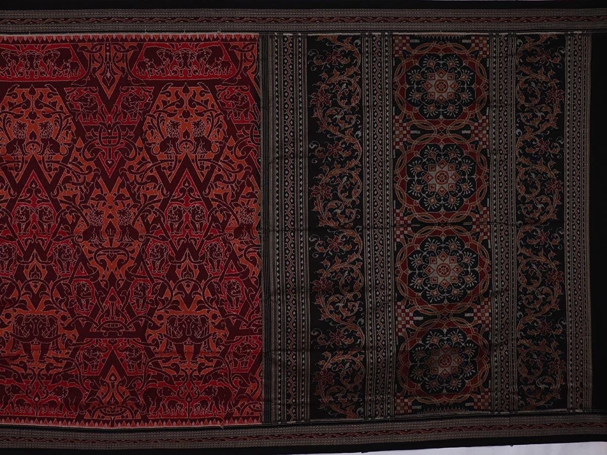 Handloom Sambalpuri Cotton Ikkat Saree Handloom Saree_Cotton Priyadarshini Handloom 