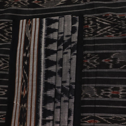 Handloom Sambalpuri Cotton Ikkat Saree Handloom Saree_Cotton Priyadarshini Handloom 