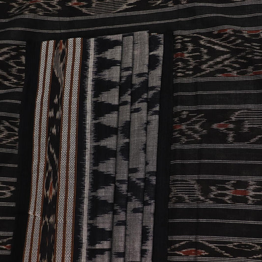 Handloom Sambalpuri Cotton Ikkat Saree Handloom Saree_Cotton Priyadarshini Handloom 
