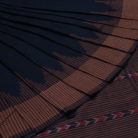Handloom Sambalpuri Cotton Ikkat Saree Handloom Saree_Cotton Priyadarshini Handloom 