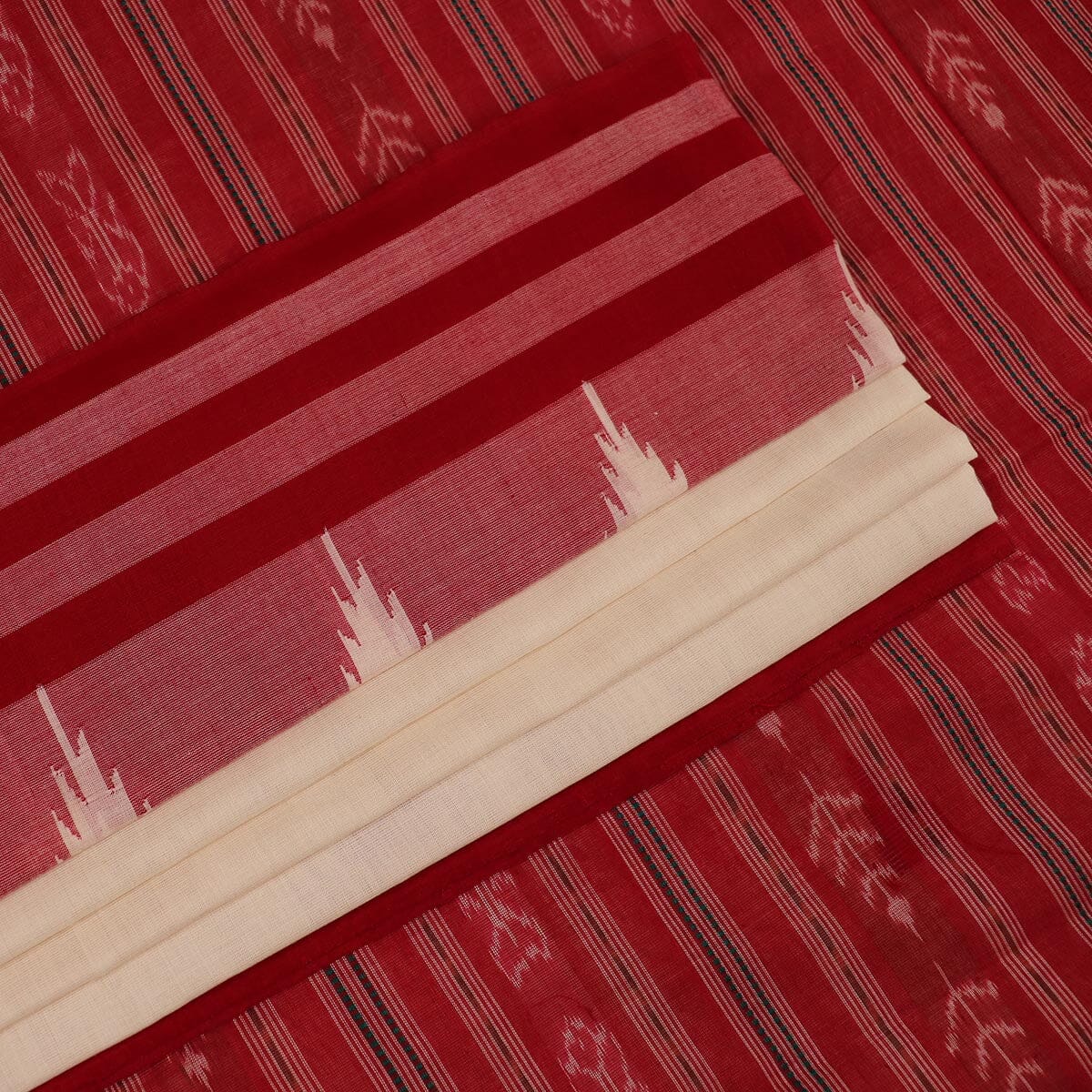 Handloom Sambalpuri Cotton Ikkat Saree Handloom Saree_Cotton Priyadarshini Handloom 