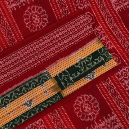 Handloom Sambalpuri Cotton Ikkat Saree Handloom Saree_Cotton Priyadarshini Handloom 