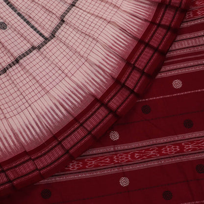 Handloom Sambalpuri Cotton Ikkat Saree Handloom Saree_Cotton Priyadarshini Handloom 