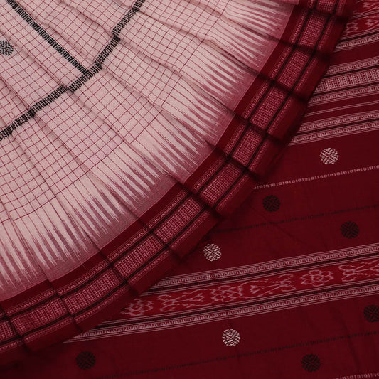 Handloom Sambalpuri Cotton Ikkat Saree Handloom Saree_Cotton Priyadarshini Handloom 
