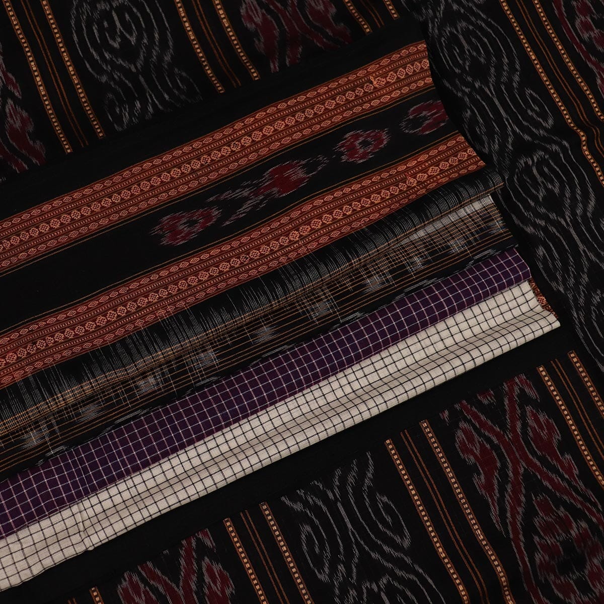 Handloom Sambalpuri Cotton Ikkat Saree Handloom Saree_Cotton Priyadarshini Handloom 