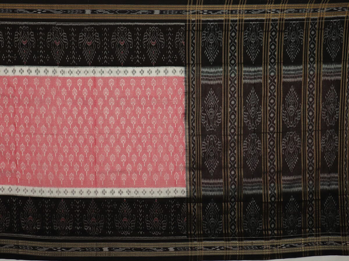 Handloom Sambalpuri Cotton Ikkat Saree Handloom Saree_Cotton Priyadarshini Handloom 