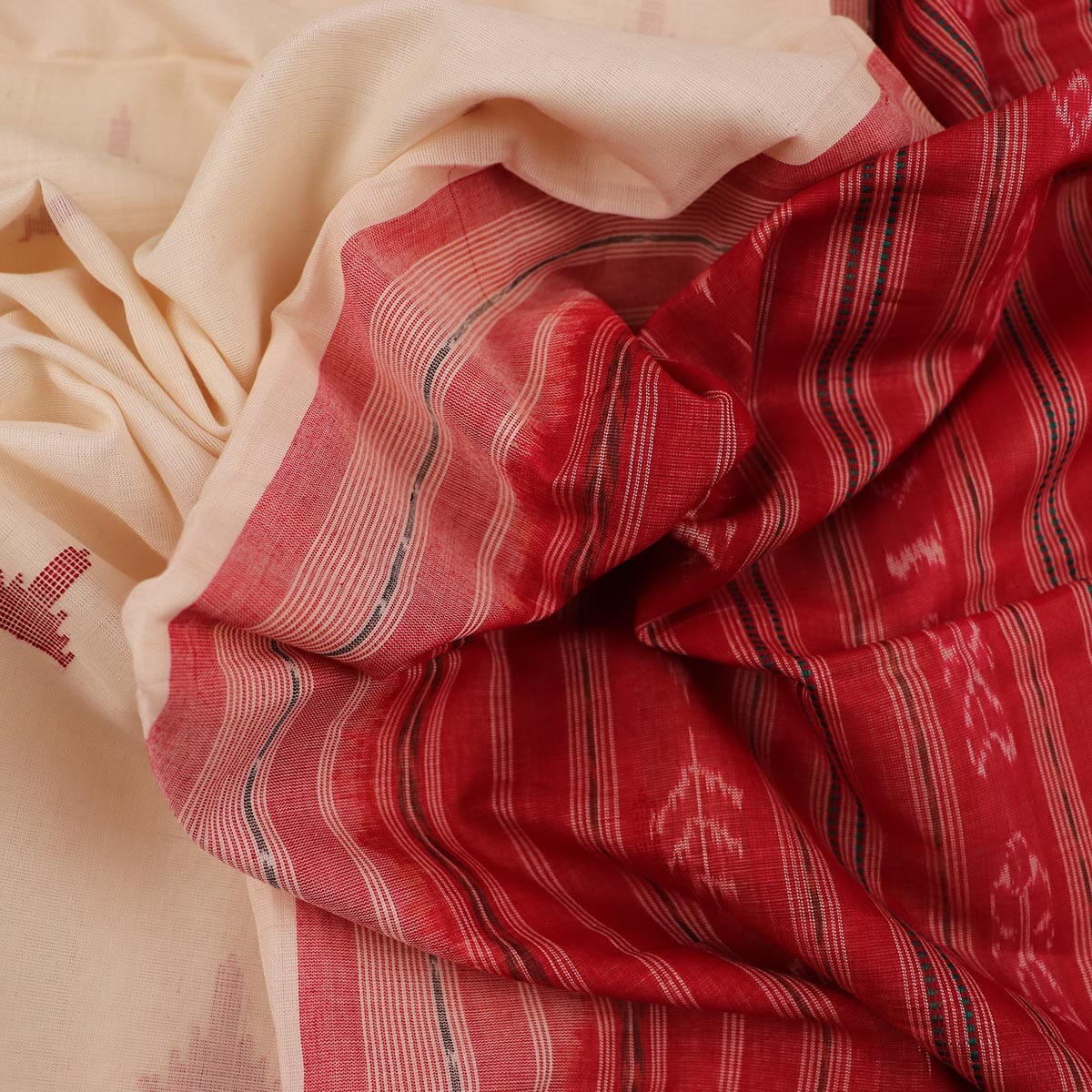 Handloom Sambalpuri Cotton Ikkat Saree Handloom Saree_Cotton Priyadarshini Handloom 