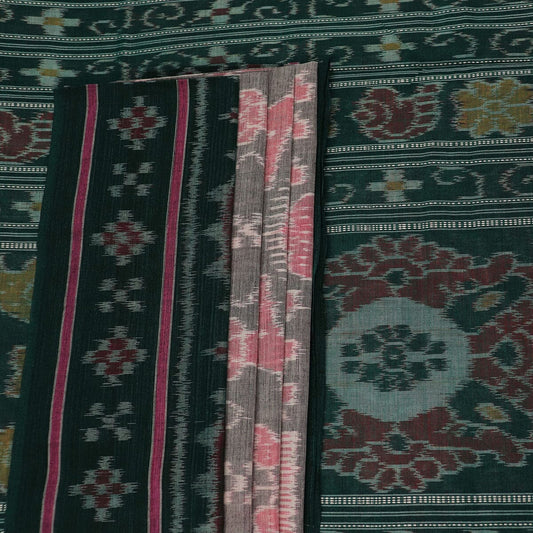 Handloom Sambalpuri Cotton Ikkat Saree Handloom Saree_Cotton Priyadarshini Handloom 