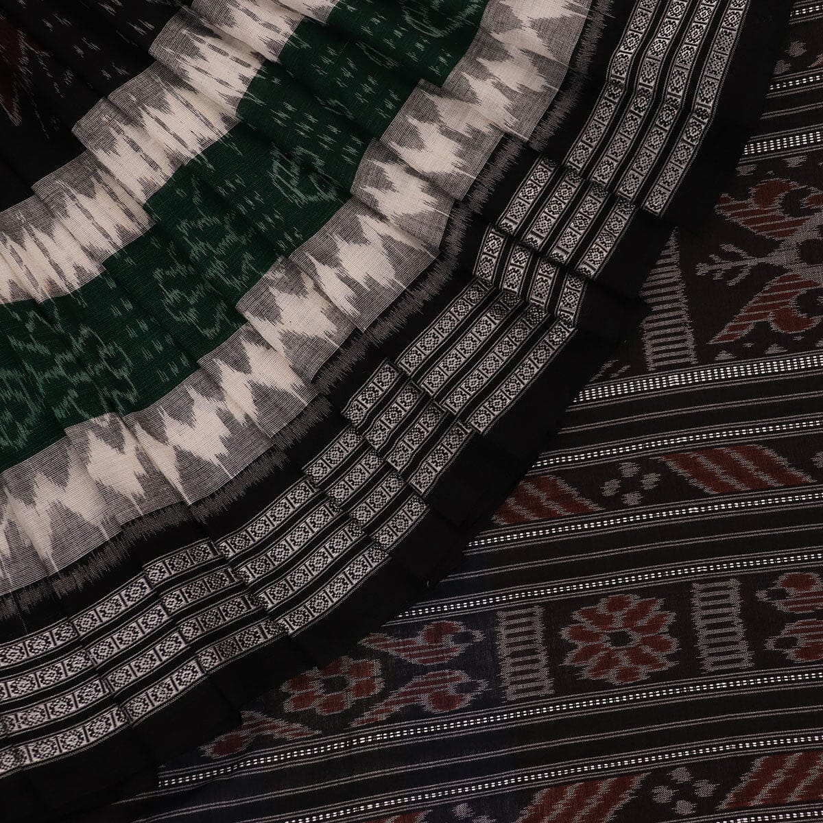 Handloom Sambalpuri Cotton Ikkat Saree Handloom Saree_Cotton Priyadarshini Handloom 