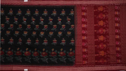 Handloom Sambalpuri Cotton Ikkat Saree Handloom Saree_Cotton Priyadarshini Handloom 
