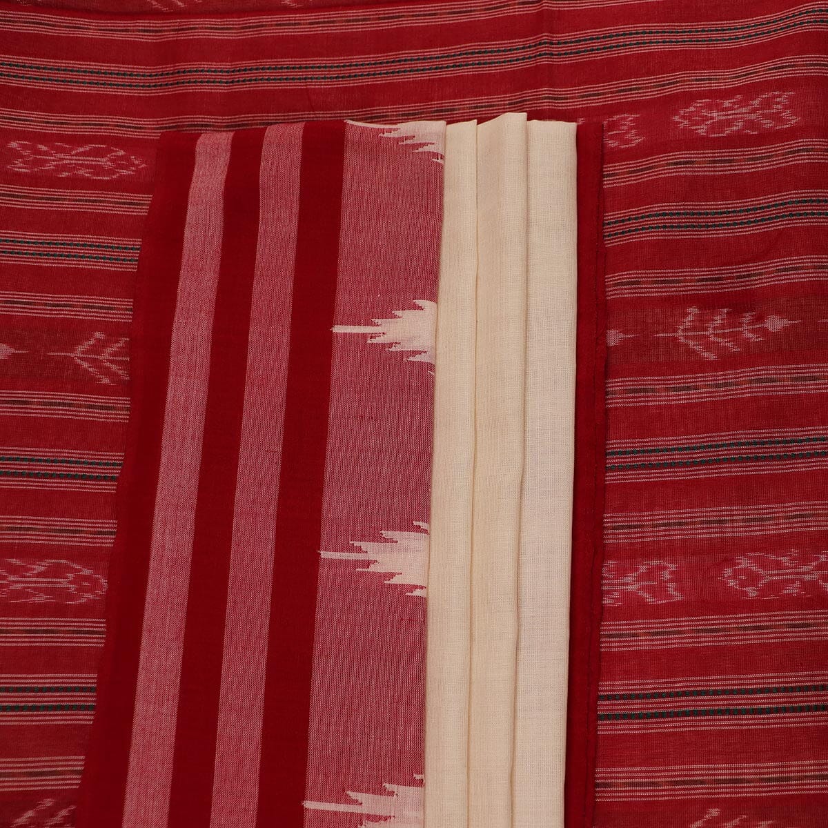 Handloom Sambalpuri Cotton Ikkat Saree Handloom Saree_Cotton Priyadarshini Handloom 