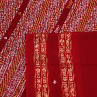 Handloom Sambalpuri Cotton Ikkat Saree Handloom Saree_Cotton Priyadarshini Handloom 