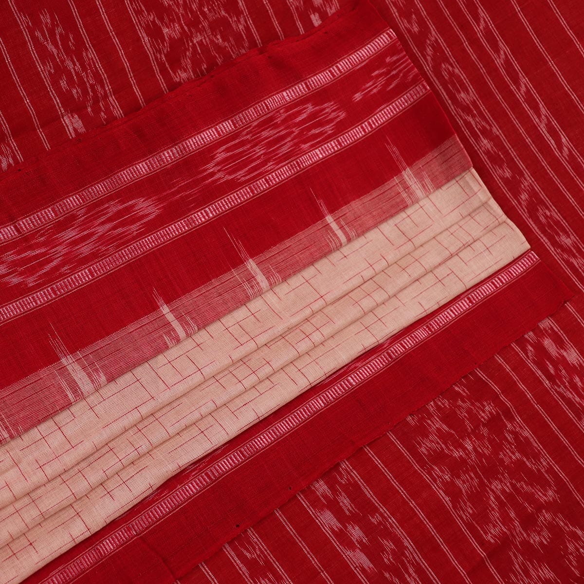 Handloom Sambalpuri Cotton Ikkat Saree Handloom Saree_Sambalpuri Cotton Priyadarshini Handloom 