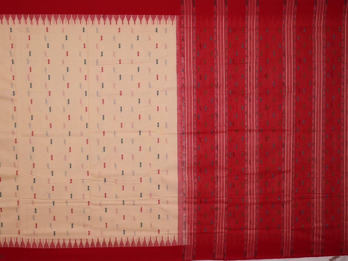 Handloom Sambalpuri Cotton Ikkat Saree Handloom Saree_Sambalpuri Cotton Priyadarshini Handloom 