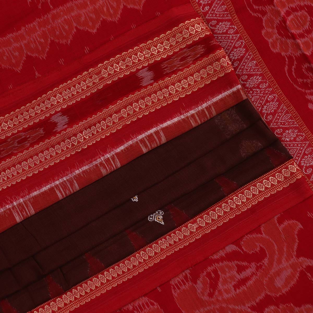Handloom Sambalpuri Cotton Ikkat Saree Handloom Saree_Sambalpuri Cotton Priyadarshini Handloom 